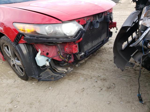 JH4CU2F85CC010325 - 2012 ACURA TSX SE RED photo 9