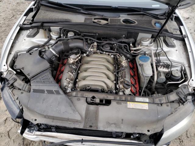 WAUVVAFR3BA036259 - 2011 AUDI S5 PRESTIG GRAY photo 11