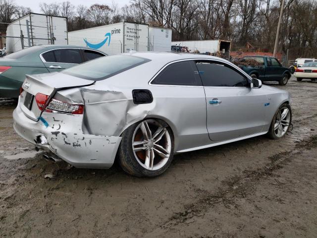 WAUVVAFR3BA036259 - 2011 AUDI S5 PRESTIG GRAY photo 3