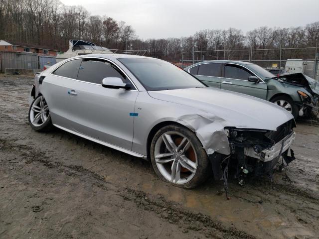 WAUVVAFR3BA036259 - 2011 AUDI S5 PRESTIG GRAY photo 4