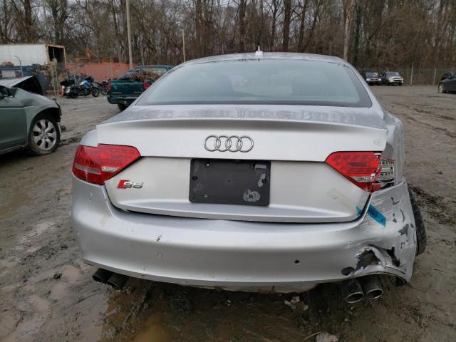 WAUVVAFR3BA036259 - 2011 AUDI S5 PRESTIG GRAY photo 6