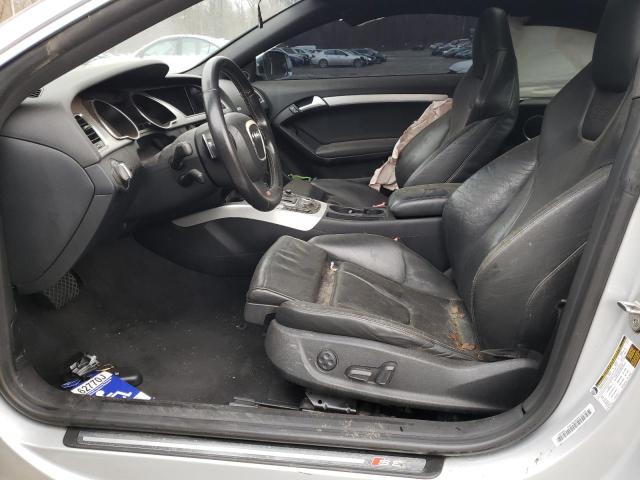 WAUVVAFR3BA036259 - 2011 AUDI S5 PRESTIG GRAY photo 7