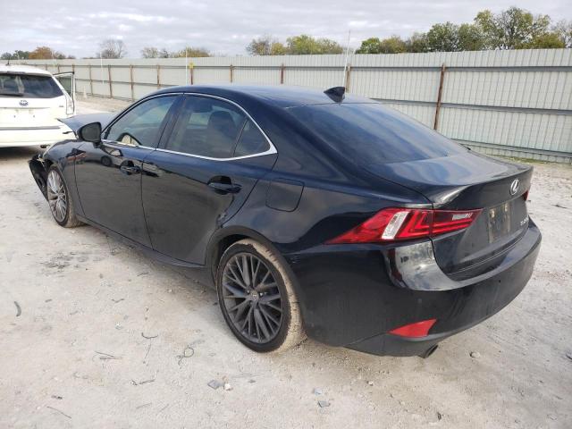 JTHBF1D2XE5042502 - 2014 LEXUS IS 250 BLACK photo 2