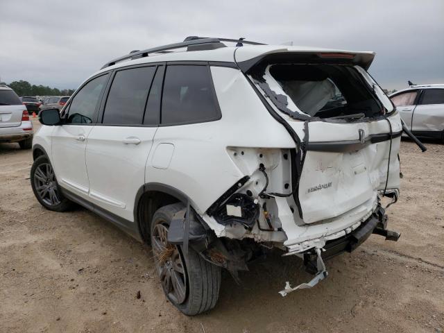 5FNYF7H53LB000414 - 2020 HONDA PASSPORT E 白色 照片 2