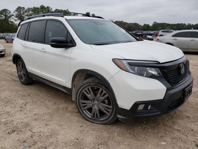 5FNYF7H53LB000414 - 2020 HONDA PASSPORT E 白色 照片 4