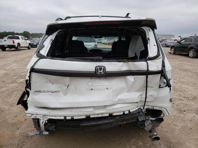 5FNYF7H53LB000414 - 2020 HONDA PASSPORT E 白色 照片 6