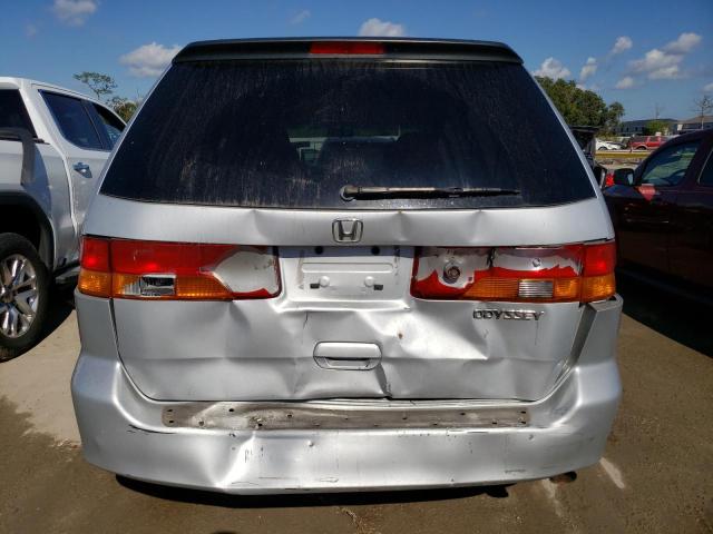 5FNRL18672B016505 - 2002 HONDA ODYSSEY EX SILVER photo 6