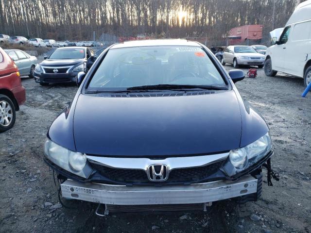 1HGFA16929L029824 - 2009 HONDA CIVIC EXL Niebieski zdjęcie 5