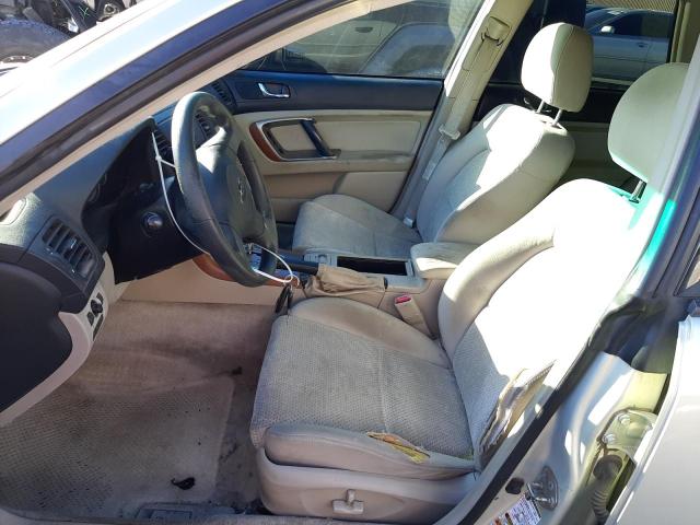 4S4BP61C257384325 - 2005 SUBARU LEGACY OUT TAN photo 7