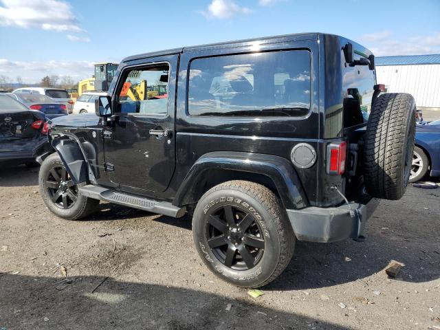 1C4AJWBG4EL327456 - 2014 JEEP WRANGLER S BLACK photo 2