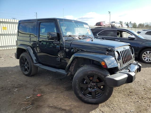 1C4AJWBG4EL327456 - 2014 JEEP WRANGLER S BLACK photo 4