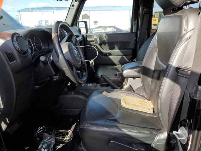 1C4AJWBG4EL327456 - 2014 JEEP WRANGLER S BLACK photo 7