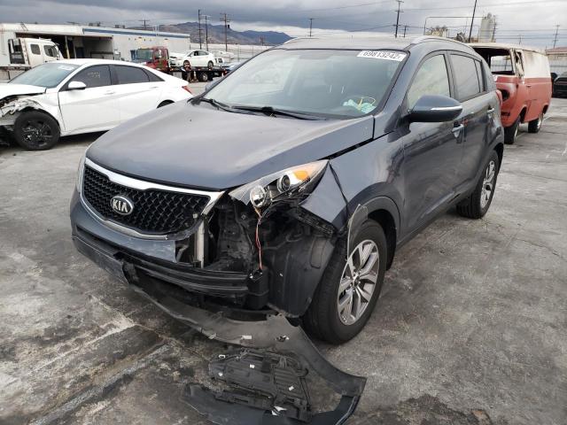 KNDPB3AC7F7774183 - 2015 KIA SPORTAGE L GRAY photo 1