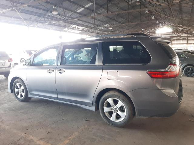 5TDKZ3DC1LS066465 - 2020 TOYOTA SIENNA LE GRAY photo 2