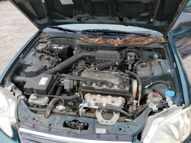 2HGEJ6613YH****** - 2000 HONDA CIVIC BASE GREEN photo 11