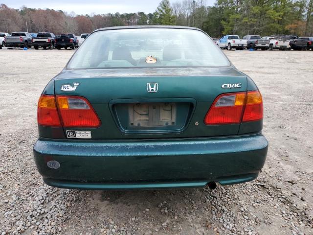 2HGEJ6613YH****** - 2000 HONDA CIVIC BASE GREEN photo 6