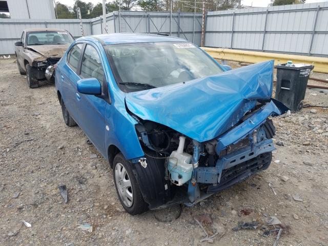 ML32F3FJ4JHF07453 - 2018 MITSUBISHI MIRAGE G4 BLUE photo 1