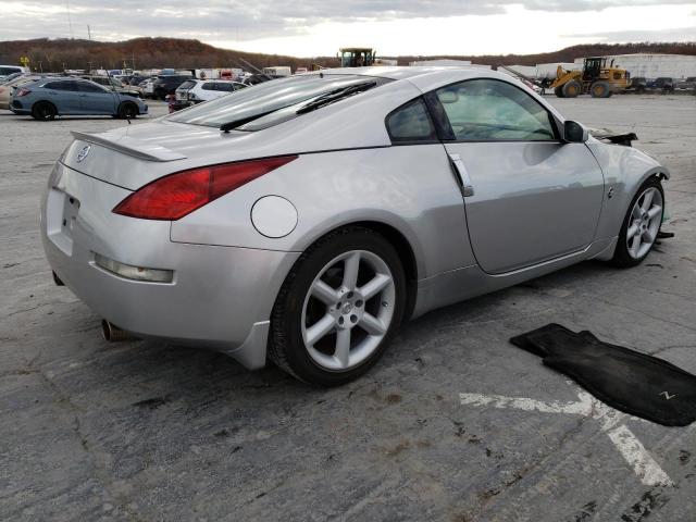 JN1AZ34E04T061924 - 2004 NISSAN 350Z COUPE SILVER photo 3