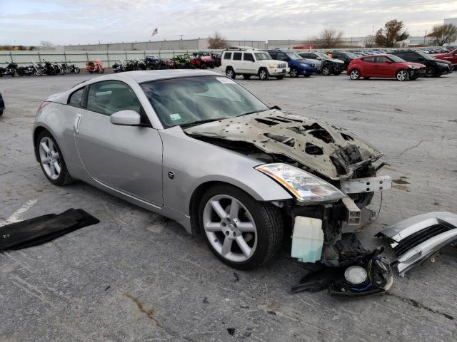 JN1AZ34E04T061924 - 2004 NISSAN 350Z COUPE SILVER photo 4