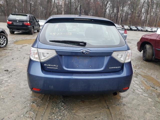 JF1GH6B64BG821193 - 2011 SUBARU IMPREZA 2. BLUE photo 6