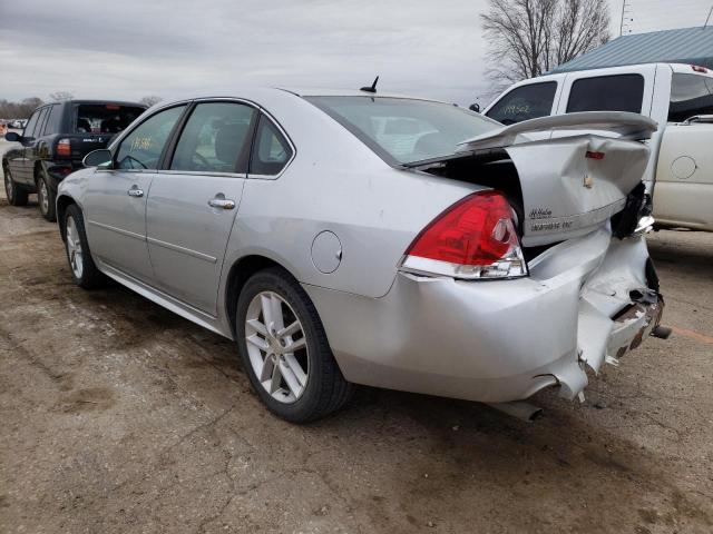 2G1WC5E34E1140798 - 2014 CHEVROLET IMPALA LIM SILVER photo 3