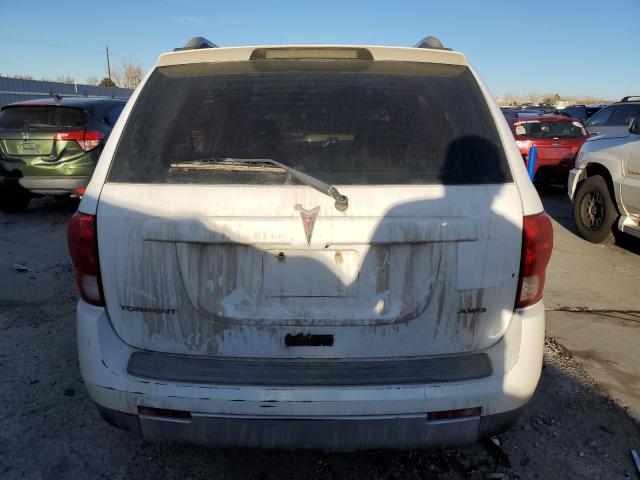 2CKDL73F566048491 - 2006 PONTIAC TORRENT WHITE photo 6