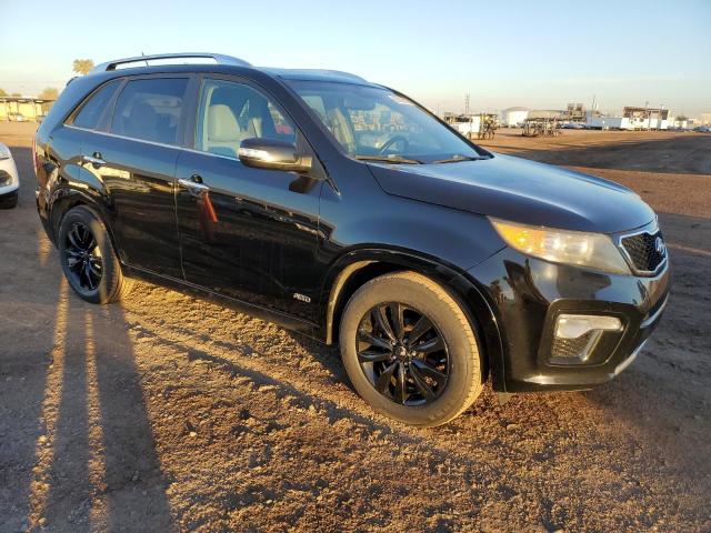 5XYKWDA21BG123026 - 2011 KIA SORENTO SX BLACK photo 4