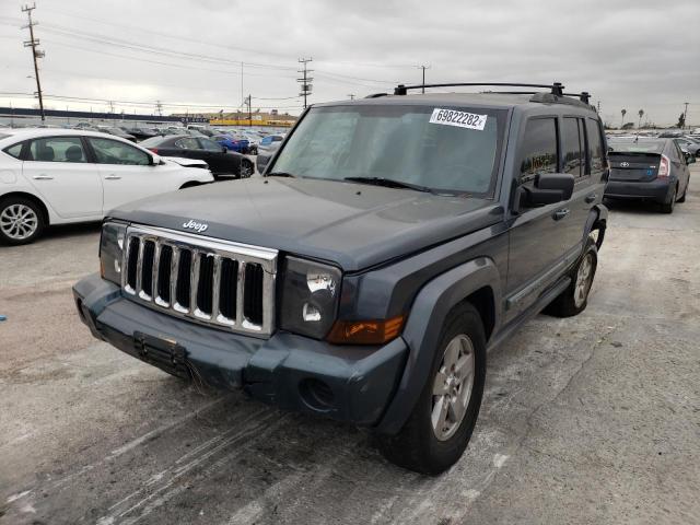1J8HG48K37C690095 - 2007 JEEP COMMANDER 灰色 照片 1