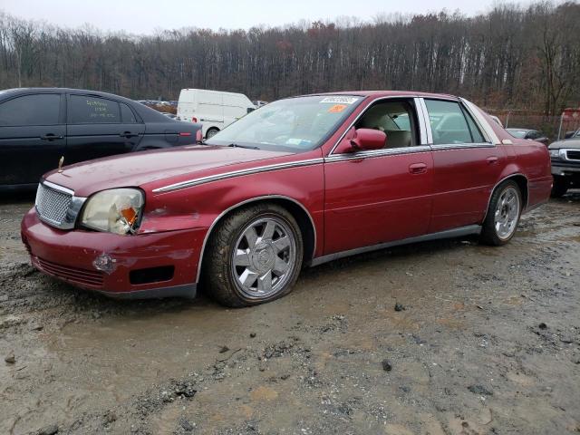 1G6KD57Y8YU280179 - 2000 CADILLAC DEVILLE RED photo 1