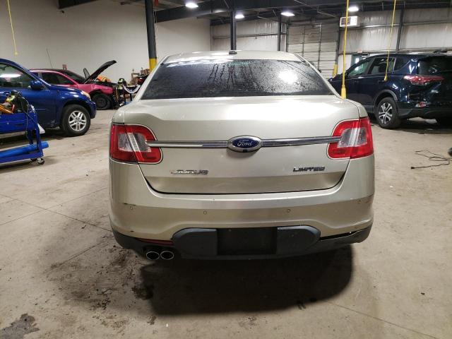 1FAHP2FWXBG156410 - 2011 FORD TAURUS LIM SILVER photo 6