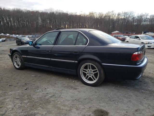 WBAGF8322WDL56439 - 1998 BMW 740 I AUTO BLACK photo 2