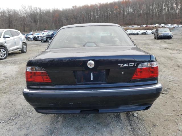 WBAGF8322WDL56439 - 1998 BMW 740 I AUTO BLACK photo 6