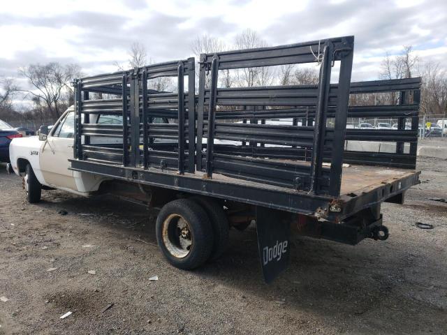 1B7MD34W2FS568155 - 1985 DODGE D-SERIES D WHITE photo 2