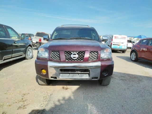 5N1AA08A76N733832 - 2006 NISSAN ARMADA SE MAROON photo 5