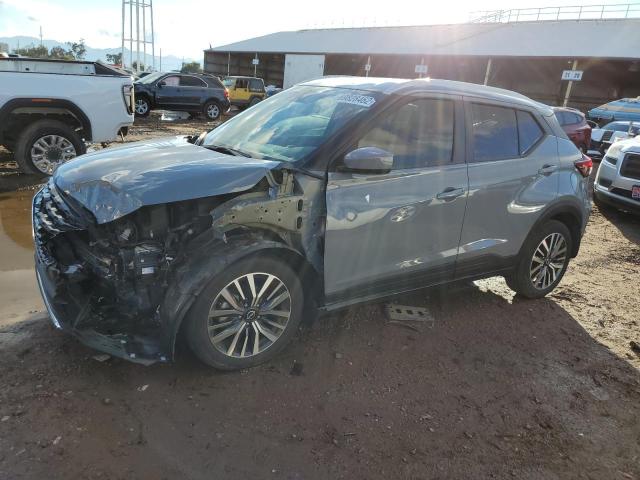 3N1CP5CV4NL504657 - 2022 NISSAN KICKS SV GRAY photo 1