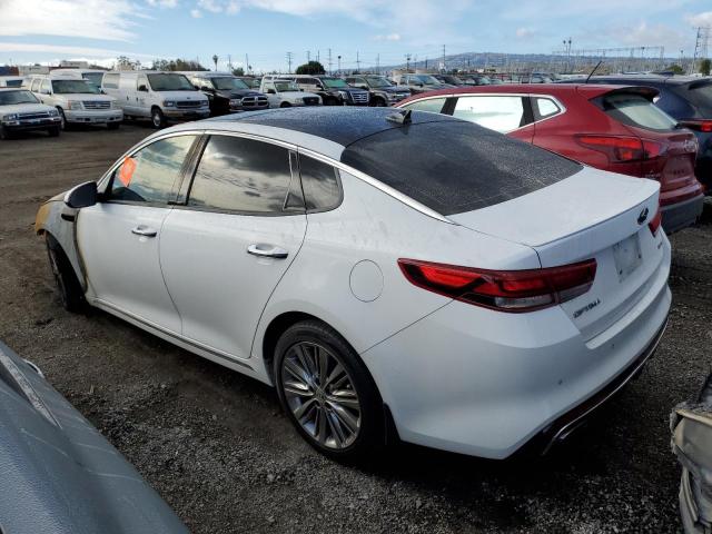 5XXGV4L2XGG079948 - 2016 KIA OPTIMA SXL WHITE photo 2