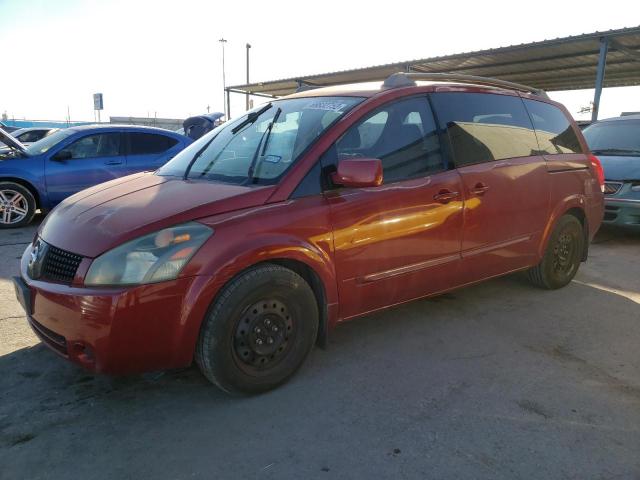 5N1BV28U56N121501 - 2006 NISSAN QUEST BURGUNDY photo 1