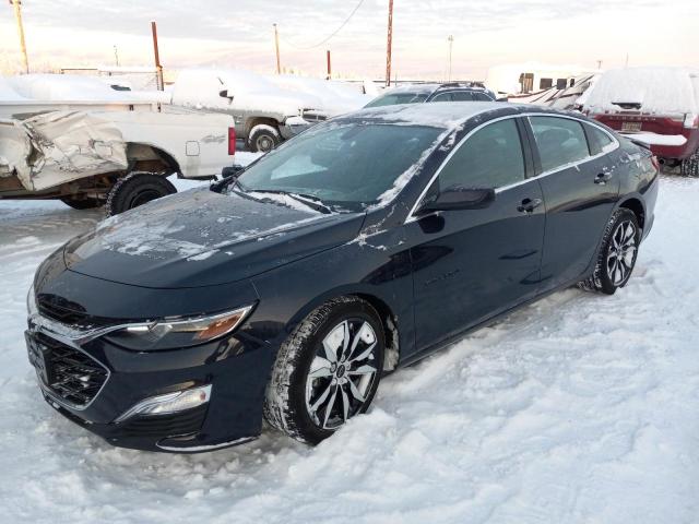 1G1ZG5ST3NF127331 - 2022 CHEVROLET MALIBU RS BLACK photo 1