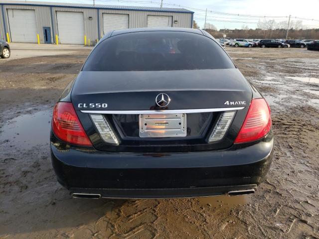 WDDEJ9EB5BA026047 - 2011 MERCEDES-BENZ CL 550 4MA BLACK photo 6