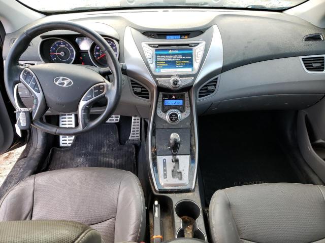 KMHDH6AE7DU010073 - 2013 HYUNDAI ELANTRA CO BLACK photo 8