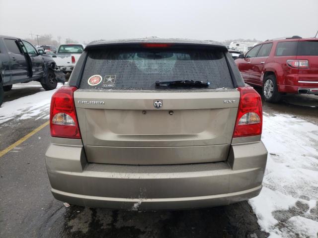 1B3HB48C37D210079 - 2007 DODGE CALIBER SX BEIGE photo 6