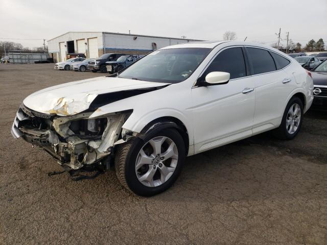 5J6TF2H52BL006546 - 2011 HONDA ACCORD CRO WHITE photo 1