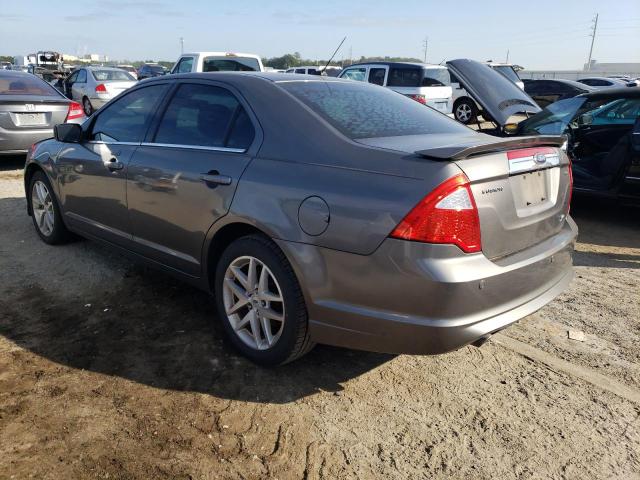 3FAHP0JG3AR422393 - 2010 FORD FUSION SEL GRAY photo 2