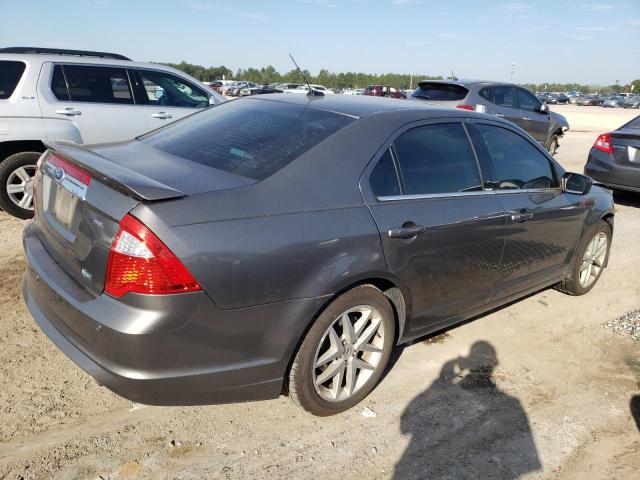 3FAHP0JG3AR422393 - 2010 FORD FUSION SEL GRAY photo 3