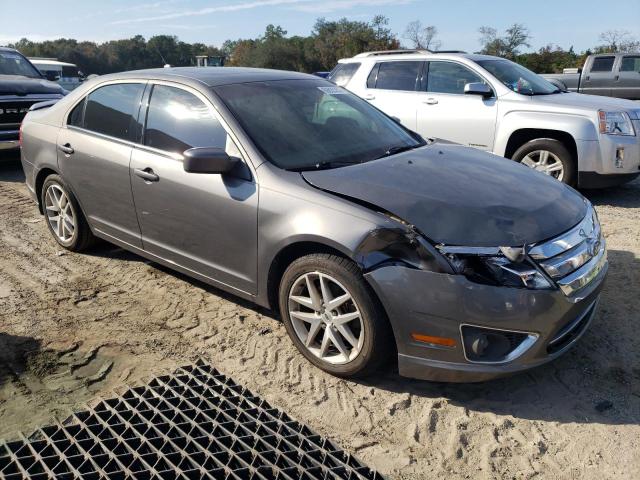 3FAHP0JG3AR422393 - 2010 FORD FUSION SEL GRAY photo 4