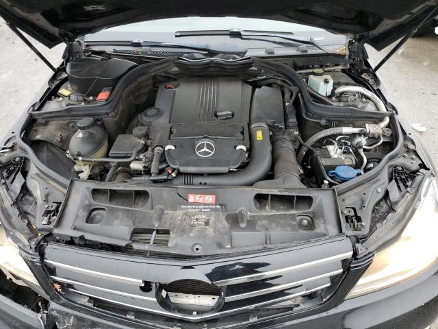 WDDGF4HB7ER318930 - 2014 MERCEDES-BENZ C 250 BLACK photo 11