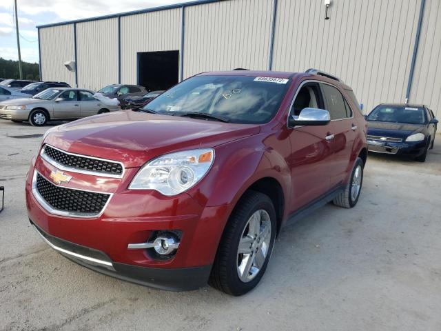 2GNFLDE36F6193595 - 2015 CHEVROLET EQUINOX MAROON photo 1