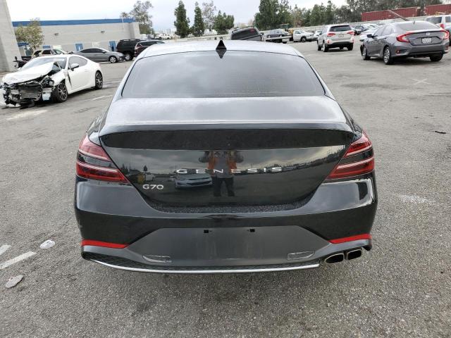 KMTG34TA7NU097555 - 2022 GENESIS G70 BASE BLACK photo 6