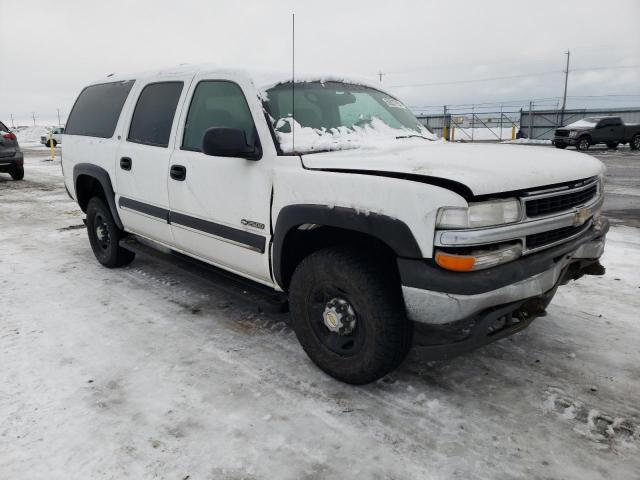 3GNGK26U0YG195126 - 2000 CHEVROLET SUBURBAN K WHITE photo 4