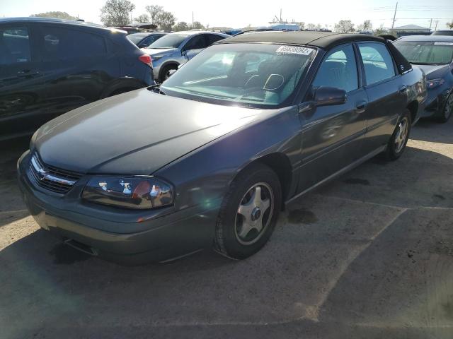 2G1WF52E049167980 - 2004 CHEVROLET IMPALA GRAY photo 1